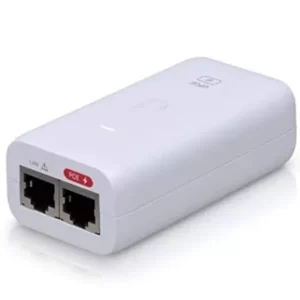Inyector poe 24v 12w gigabit blanco